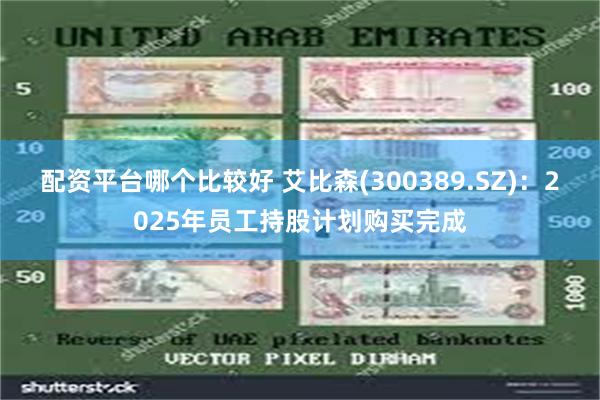 配资平台哪个比较好 艾比森(300389.SZ)：2025年员工持股计划购买完成